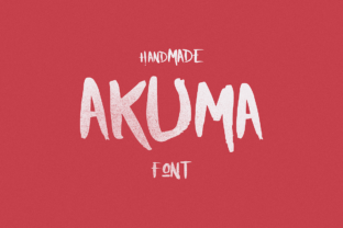 Akuma: The Handmade Font That Brings Real Character to Your Work