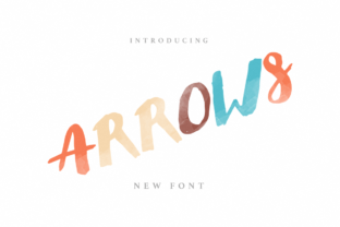 Arrows and Arrows: A Handcrafted Font for Creative Projects