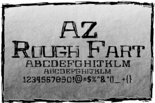 AZ Rough Fart for T-Shirt Printing