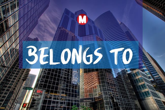 Belongs To – A Modern Font for Bold Projects