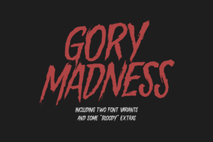 Gory Madness: Strategic Use of a Horror Font for Branding and Communication