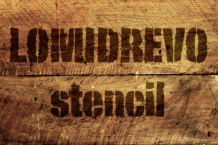 Lomidrevo Stencil: A Typeface With Three Distinct Voices