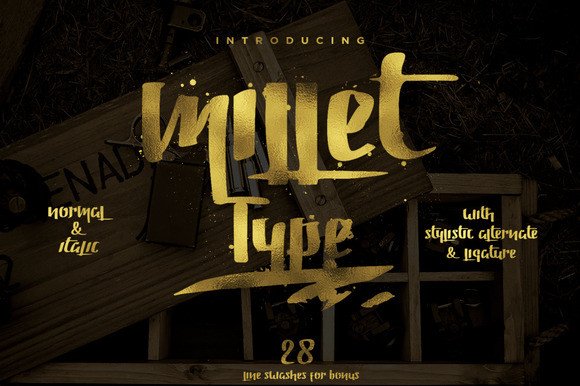 Millet Typeface: Hand-Painted Energy with Modern Flair