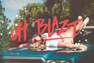 Oh Blazt: Edgy Summertime Display Font for Bold Designs
