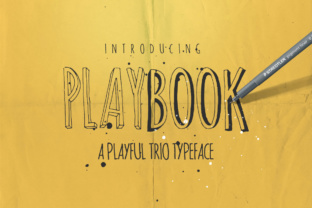 Playbook: A Playful Font Trio Built for Versatile Design