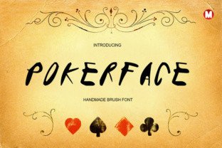 Pokerface: Evaluating a Handmade Brush Font for Design Projects