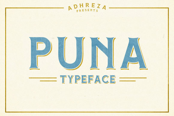 Puna: A Font Rooted in the Wayang Story