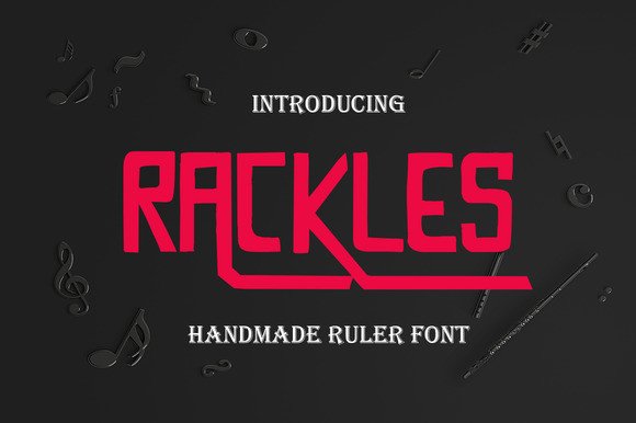 Rackless: The Handmade Ruler Font That Brings Measured Elegance to Modern Design