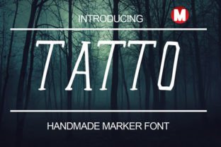 Tatto: A Handmade Marker Font That Fits Your Process