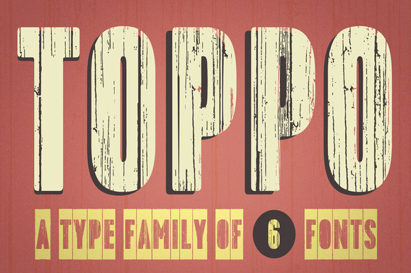Toppo Font: A Small Family with Big Personality for Real Design Work