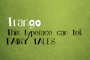 Trango: A Handwritten Font That Brings Fairy Tales to Life